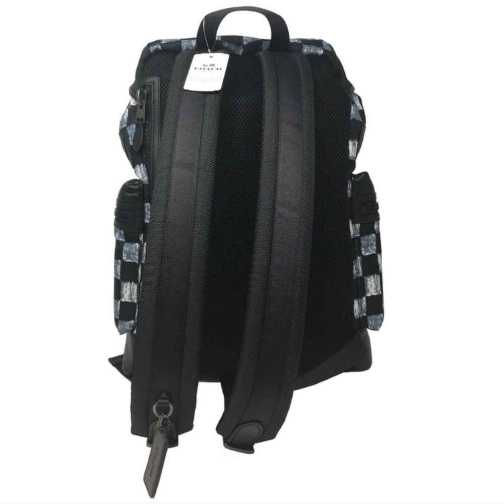 Coach Terrain Trek Graphic Checker Backpack - Picture 5 of 8